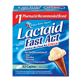 Lactaid Fast Act lactase enzyme supplement caplets Full-Size Picture